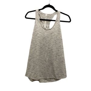 Women’s white and grey lululemon tank top size 6